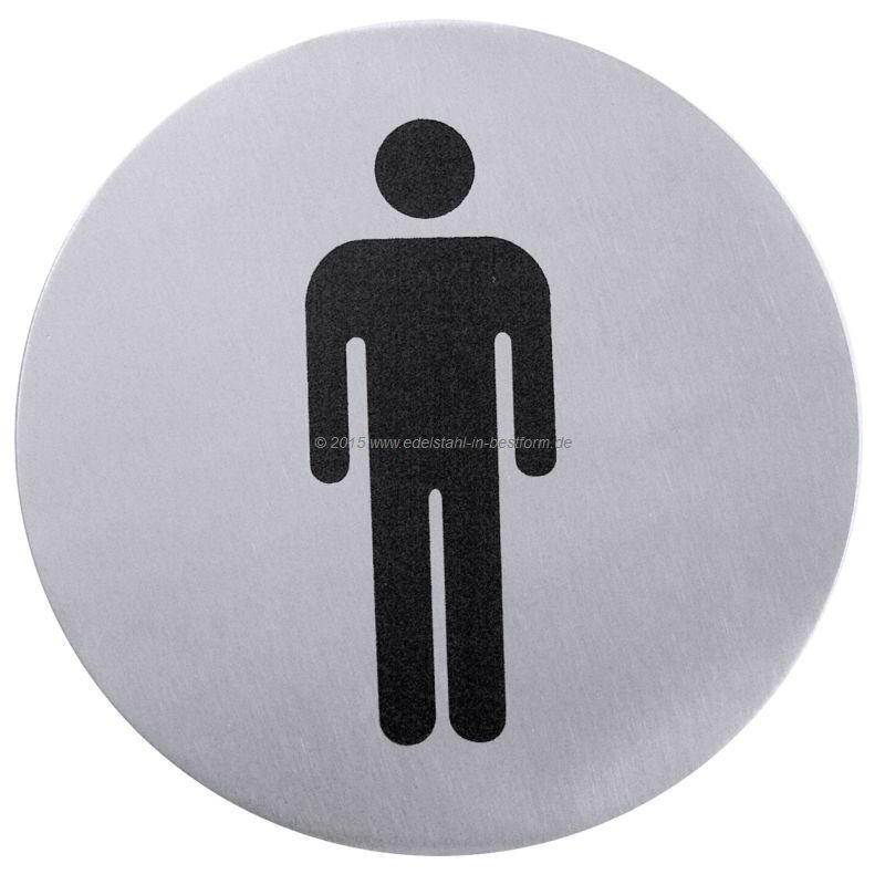 Toiletten-Türsymbol HERR