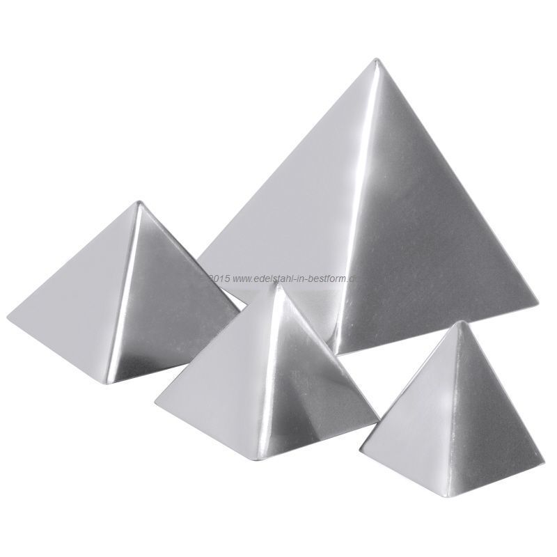 Pyramiden für 3 oder 4 Teelichter Höhe 20,0 cm 