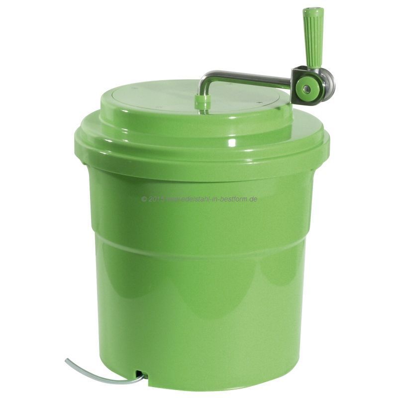 Salatschleuder 12 Liter, grün (10 Liter Nutzvolumen)