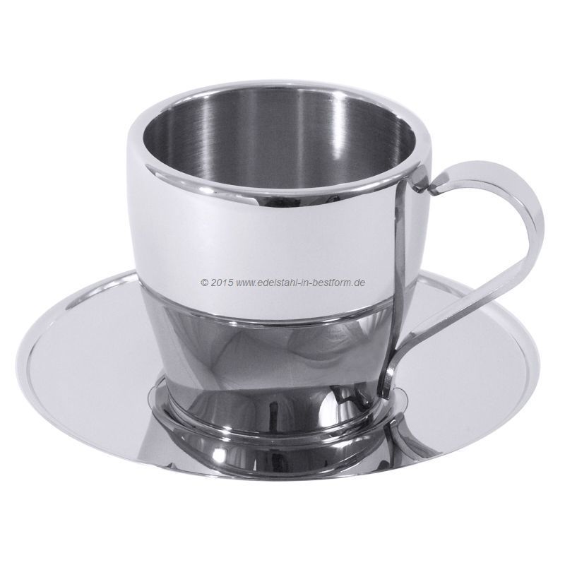 Espressotasse 0,08 l mit Untertasse