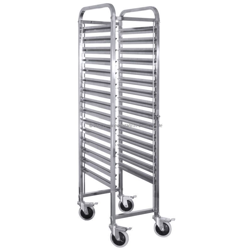 GN 1/1 Regalwagen, unmontiert für Gastronormbehälter, 175 cm